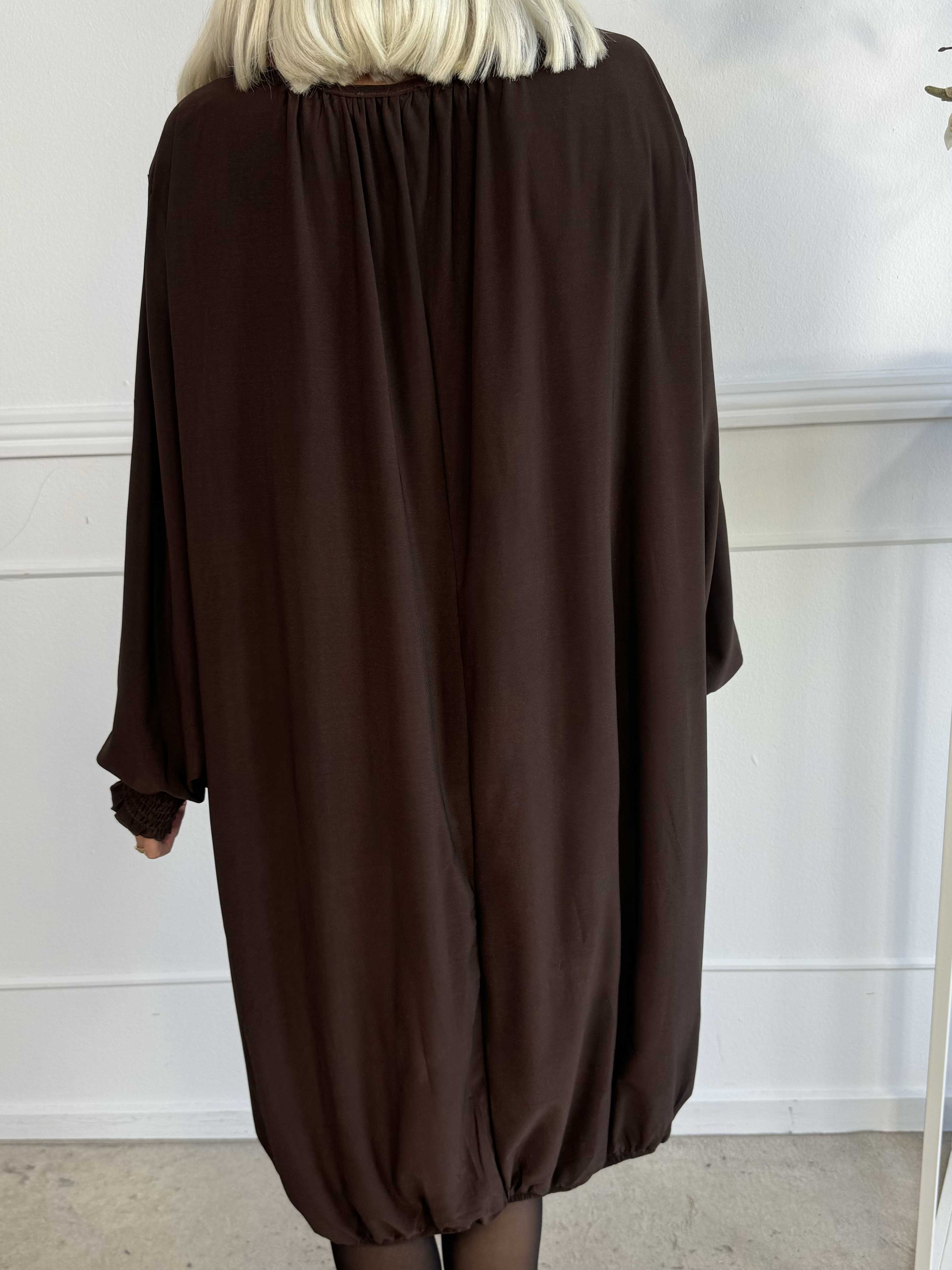 Miracle Plain Dress L/S - Elastisk kjole med lange ærmer